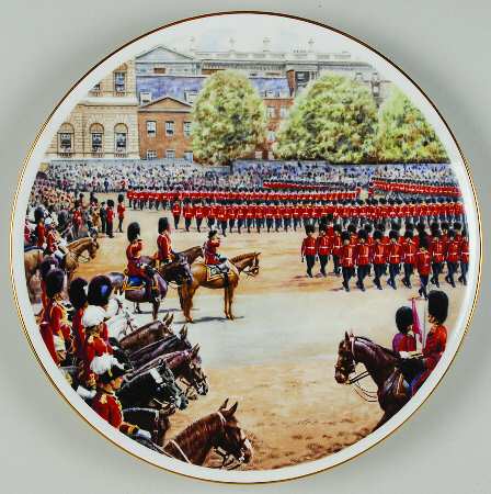 Lenox Commemorative Plates Trooping The Colour - No Box