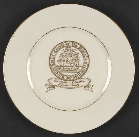 Lenox Commemorative Plates Lenoir County 200th Annv Plate - Boxed
