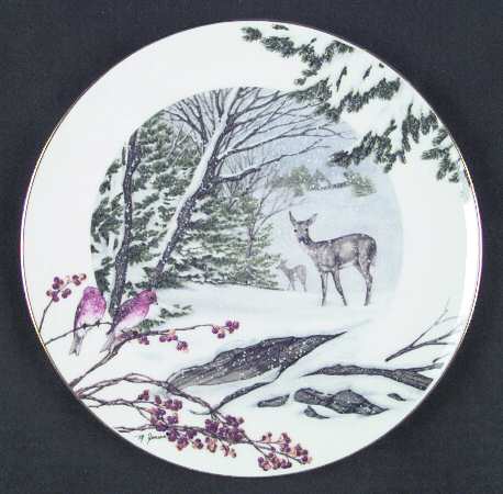 Americas Alamanac Snowy Days In The New England Woods - Boxed
