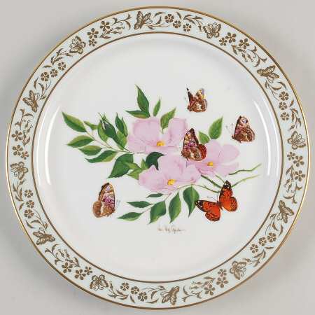 Butterflies & Flowers Painted Lady & Virginia Rose - Boxed