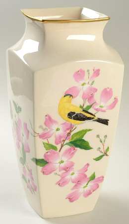 Presidential Garden Vase Collection Dogwoods In Bloom At The White House - Boxed