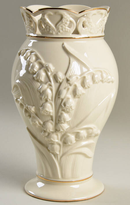 Mothers Day Vase Lily Of Happiness - Boxed