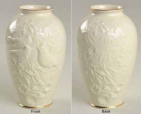 Mothers Day Vase Cardinals - No Box
