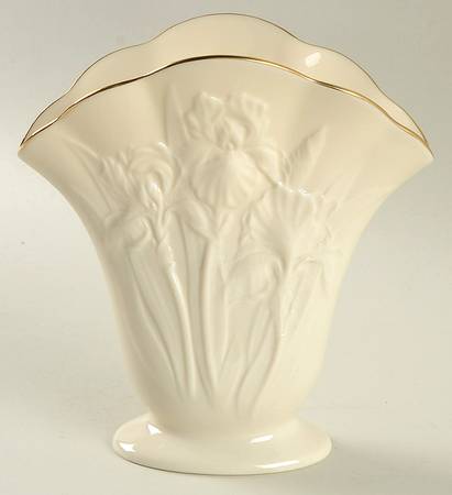 Mothers Day Vase Whispering Irises - No Box