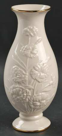 Mothers Day Vase Carnations & Kisses Vase - Boxed