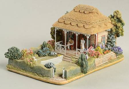 English Cottages Anyone For Tennis - Bx361 With Box