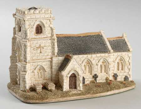 English Cottages St Mary's Church - No Box