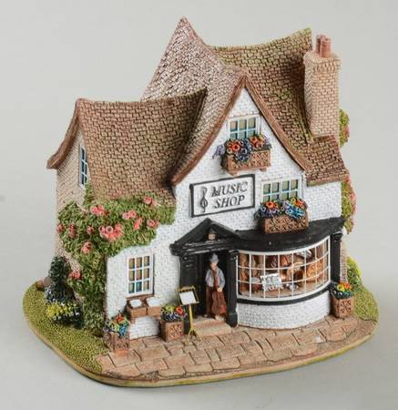 English Cottages Right Note - With Box Bx315