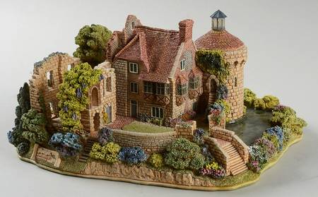 English Cottages Scotney Castle Garden - W-8" - Boxed