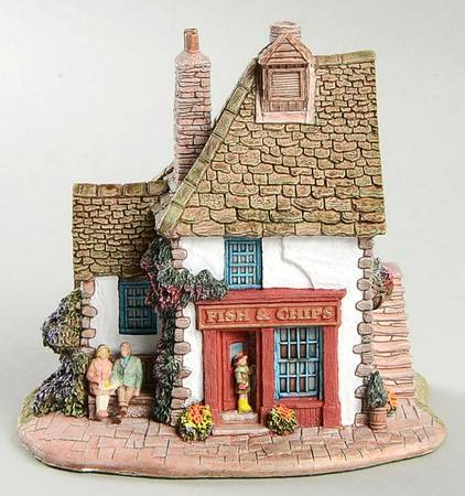 English Cottages Fry Days - With Box Bx344