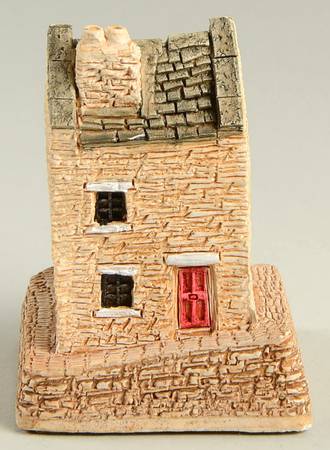 English Cottages Miners-Ver 2/Olive Roof - No Box