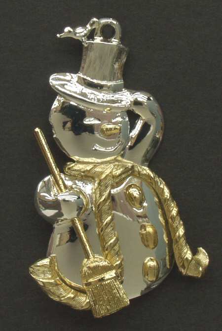 Lunt Christmas Ornament Snowman - Boxed