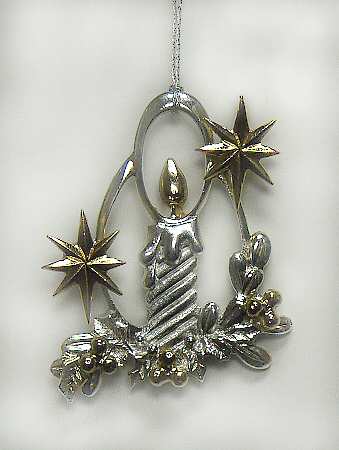 Lunt Christmas Ornament Candle - Boxed