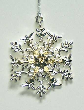 Lunt Christmas Ornament Snowflake - Boxed