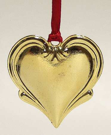 Lunt Christmas Ornament Heart - Boxed