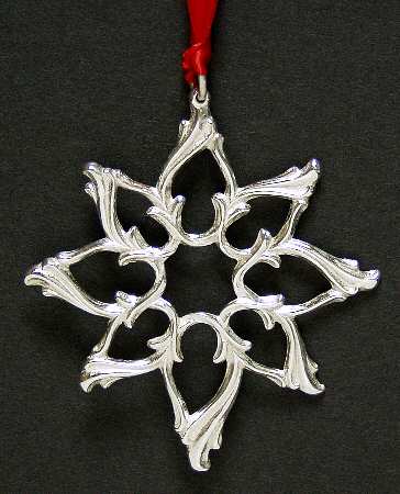 Sterling Ornaments Poinsettia - Boxed