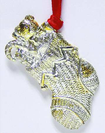 Lunt Christmas Ornament Stocking - Boxed