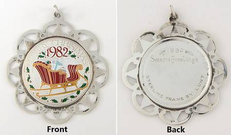 Framed Medallion Sleigh - Boxed