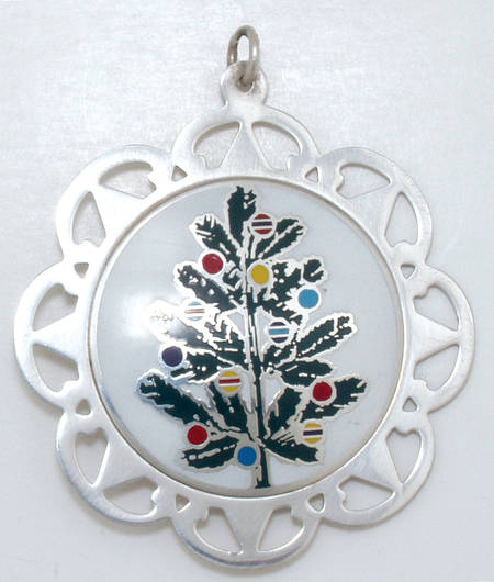 Framed Medallion Evergreen - Boxed