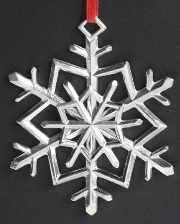 Annual Snowflake Ornaments 2010 Snowflake - No Box by Lunt Silver