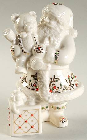 China Jewel Santa Santa With Bear-May Co Exclusive - No Box