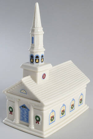 Holiday Village Olde Village Church - Boxed