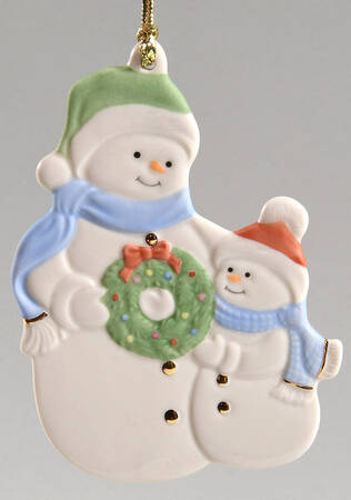 Lenox Christmas Ornament Just The Two Of Us - With Box Bx360