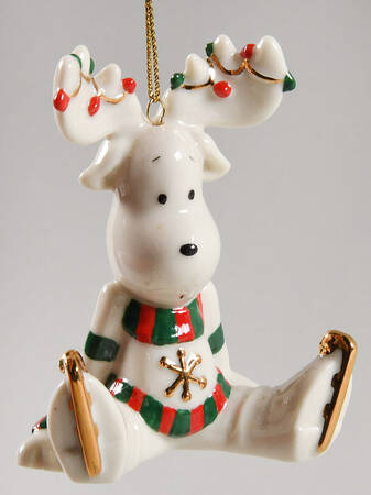 Lenox Christmas Ornament Moosecapades - Boxed
