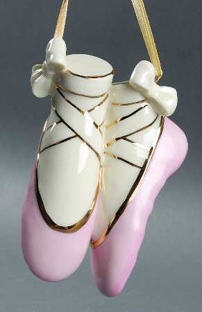 Lenox Christmas Ornament My Ballet Slippers - Boxed