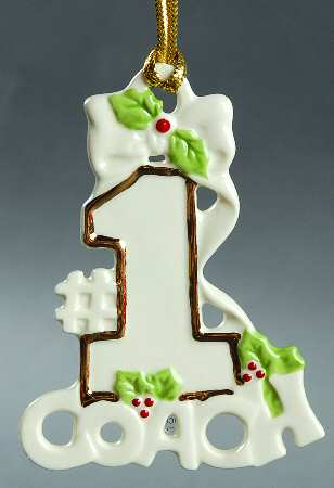 Lenox Christmas Ornament For My Coach - Boxed