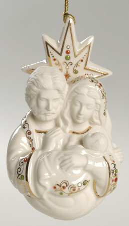 Lenox Christmas Ornament Blessed Family - Boxed