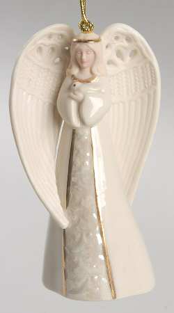 Lenox Christmas Ornament Angel Of Peace  - Boxed