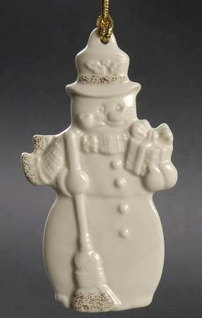 Lenox Christmas Ornament Snowman Surprise - Boxed