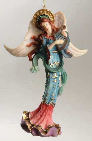Lenox Christmas Ornament Heavenly Harmony-Pencil Angel - Boxed