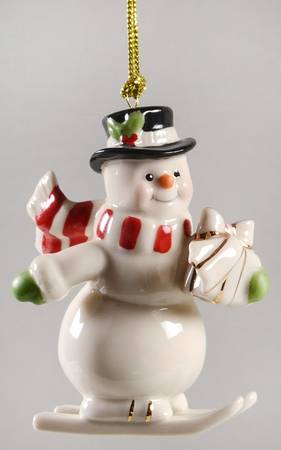 Very Merry Ornaments Very Merry Snowman - Boxed