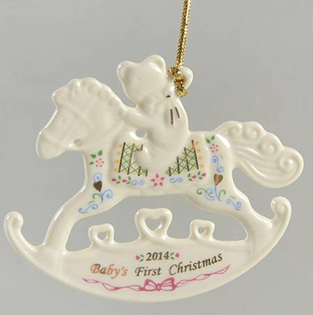 Baby's First Christmas-Rocking Horse Rocking Horse - Boxed
