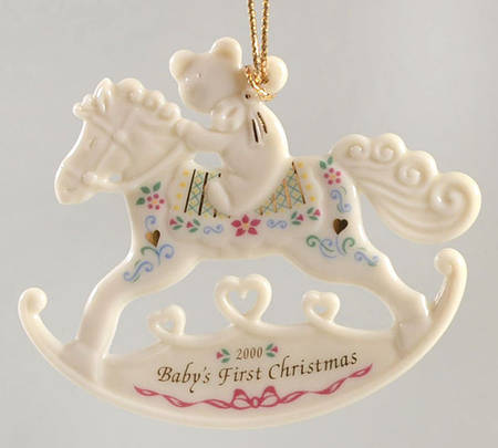 Baby's First Christmas-Rocking Horse Rocking Horse - Boxed