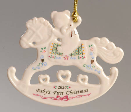 Baby's First Christmas-Rocking Horse Rocking Horse - Boxed