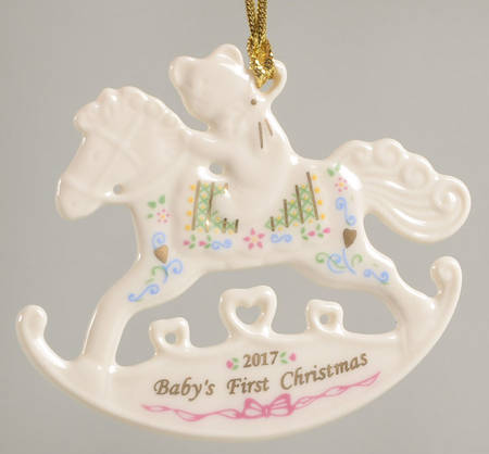 Baby's First Christmas-Rocking Horse Rocking Horse - Boxed