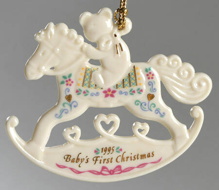 Baby's First Christmas-Rocking Horse Rocking Horse - Boxed
