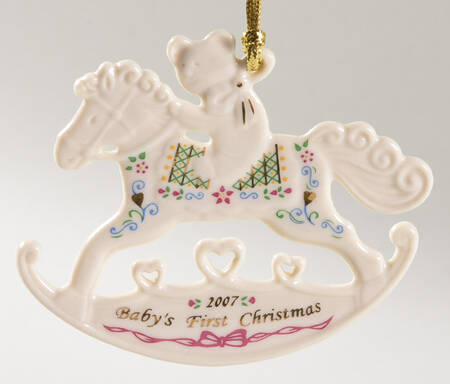Baby's First Christmas-Rocking Horse Rocking Horse - Boxed