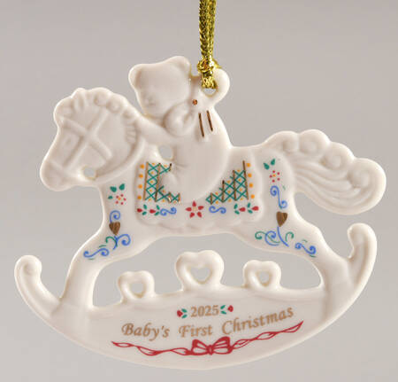 Baby's First Christmas-Rocking Horse Rocking Horse - Boxed