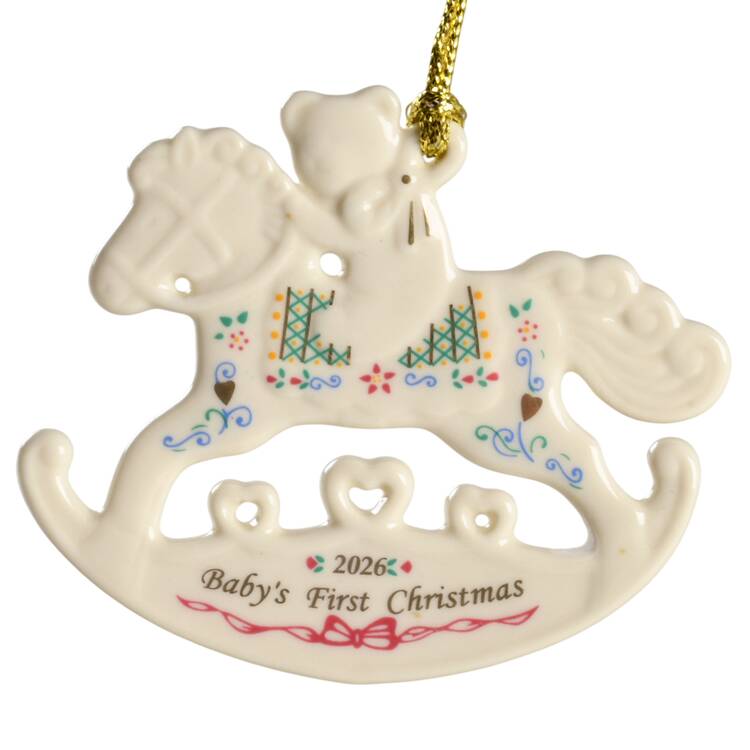 Baby's First Christmas-Rocking Horse Rocking Horse - Boxed