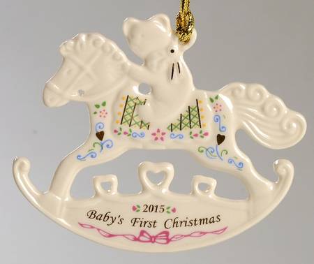 Baby's First Christmas-Rocking Horse Rocking Horse - Boxed