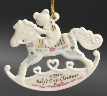 Baby's First Christmas-Rocking Horse Rocking Horse - Boxed