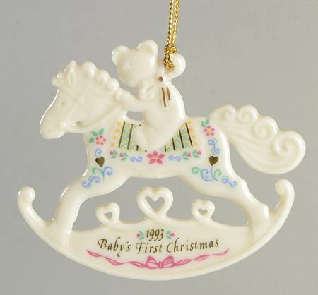 Baby's First Christmas-Rocking Horse Rocking Horse - Boxed