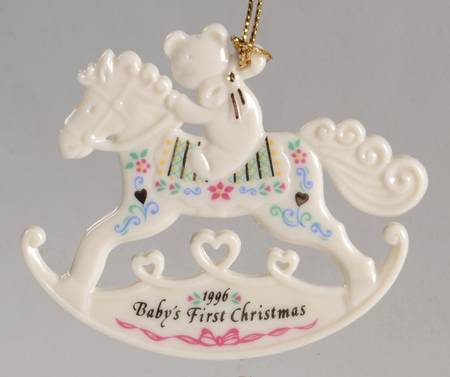 Baby's First Christmas-Rocking Horse Rocking Horse - Boxed