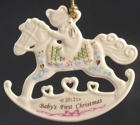 Baby's First Christmas-Rocking Horse Rocking Horse - Boxed