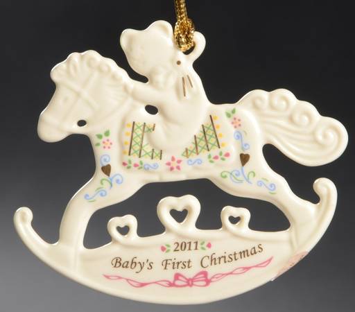 Baby's First Christmas-Rocking Horse Rocking Horse - Boxed