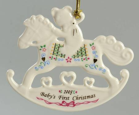 Baby's First Christmas-Rocking Horse Rocking Horse - Boxed